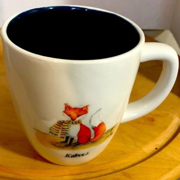 RAE DUNN Mugs Set of 2 Large Ceramic Winter - Picture 12 of 12